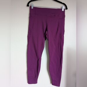 Member's Mark Vibrant Purple Active Leggings Size M